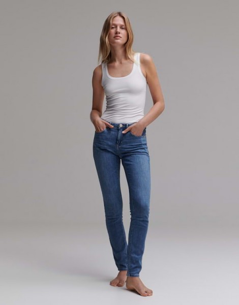 Skinny Jeans Elma | fashion Bein, Hosen/Jeans blue | washed ocean May | mit schmales | Mode Damen